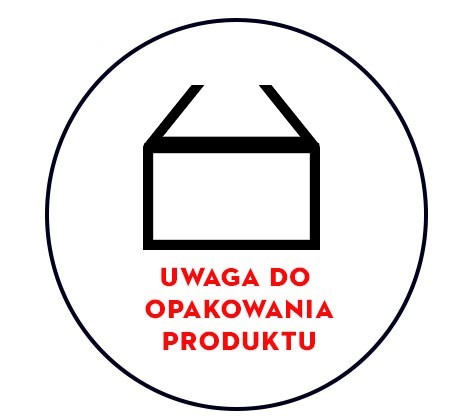 Uwaga do opakowania kos spalinowych STIHL